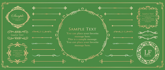 Christmas Frame Decoration Set