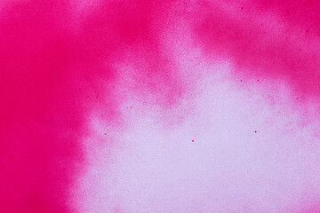 赤のスプレー塗料で描いた背景