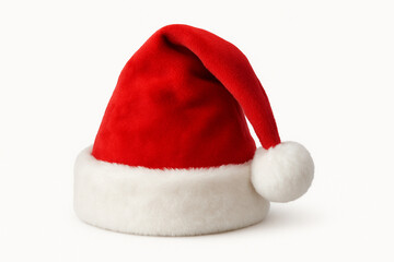 christmas santa claus hat white background