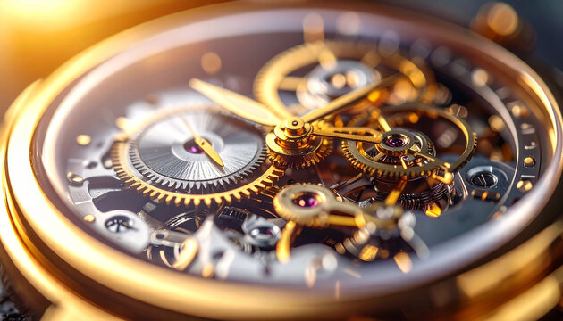 Mechanical beauty of automatic machinery
