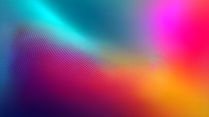 Radiant Gradient Mesh Abstract