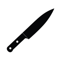 Knife Icon Flat Style