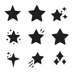  Star icon vector