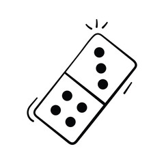 Rolling dice game icon, perfect for gaming