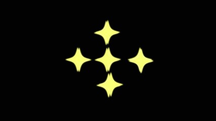 Mesmerizing 4K animation of bright twinkle stars and sparkling glitter trails moving gently across a black backdrop, forming a dreamy stardust atmosphere for overlays or creative video projects - Powered by Adobe