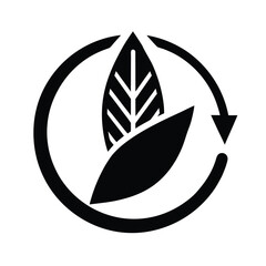 Leaf Eco Loading Animation Icon