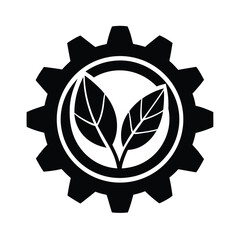 Leafy Eco Gear Eco Engineering Icon