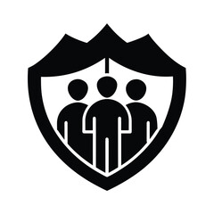 Life Insurance Protection Icon
