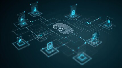 A futuristic visualization of a brain interconnected with various digital devices