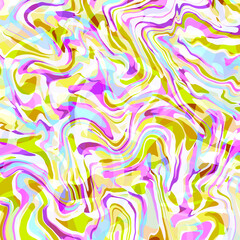 Abstract marbling Geometric swirl pattern Soft wavy layered background Texture of fluid painting