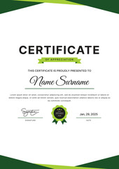 Certificate Template Design