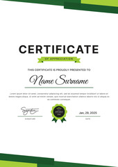 Certificate Template Design