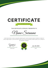 Certificate Template Design