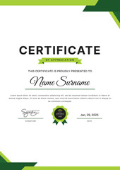 Certificate Template Design