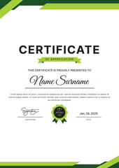Certificate Template Design