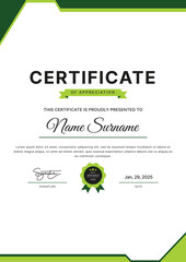 Certificate Template Design