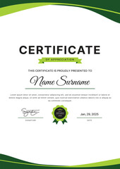 Certificate Template Design
