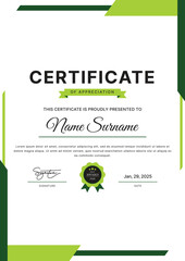 Certificate Template Design
