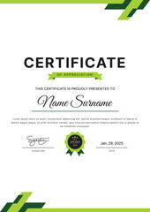 Certificate Template Design