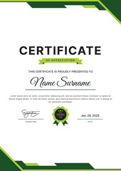 Certificate Template Design