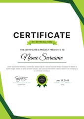 Certificate Template Design