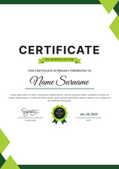 Certificate Template Design