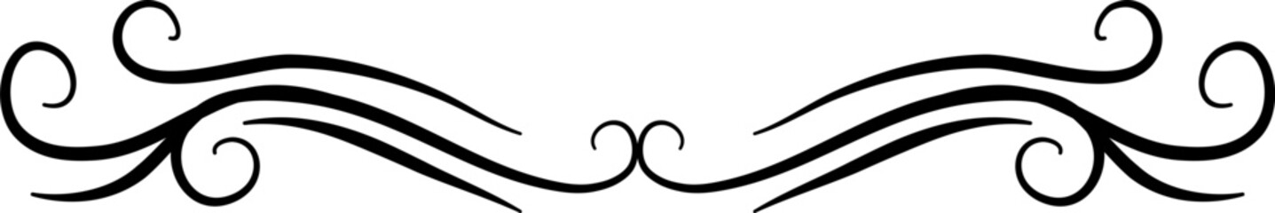 dividers vector icon, symbol, logo, clipart, isolated. vector illustration. vector illustration isolated on white background.decorative divider elements. Border florish collection. Vector.