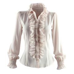 female blouse isolated on white