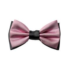 blue bow tie on white