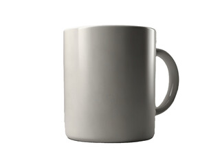 Plain White Coffee Mug. Generative Ai