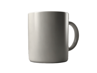 Plain White Coffee Mug. Generative Ai