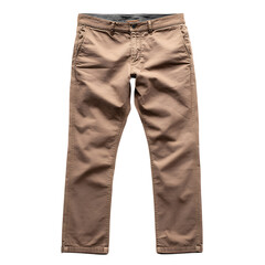 Chinos isolated on white background