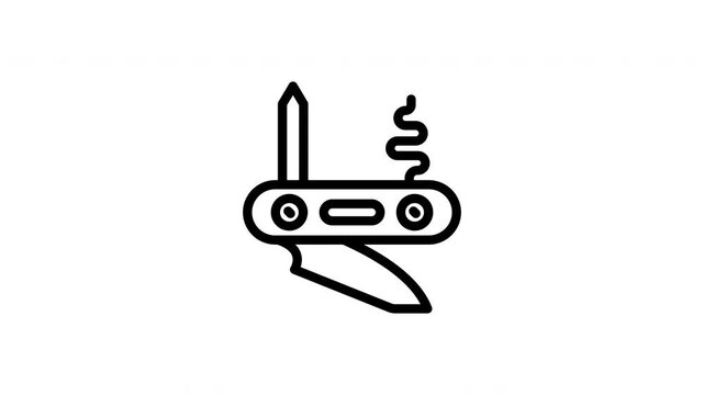 Animated Multi-Tool Camping Survival Knife