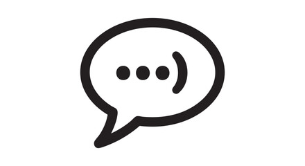 Obraz premium Minimalist line art of a swan on a white background graphic