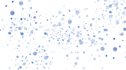 blue splatter spray seamless pattern, spatter on transparent png background