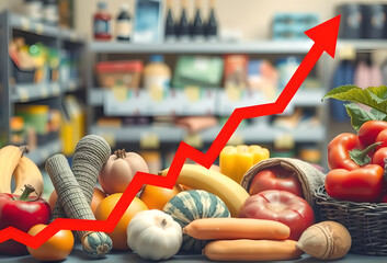 Supermarket Food Price Inflation Surge.