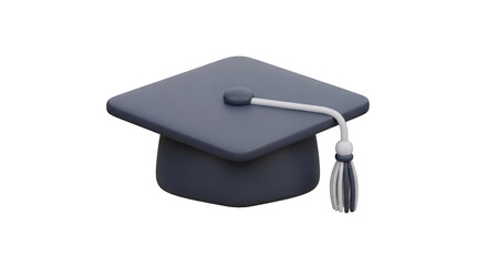 Celebrate academic achievement with this graduation cap, perfect for commencement ceremony announcements and educational milestones projects