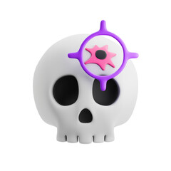 headshot 3d illustration