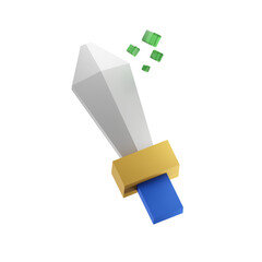 sword 3d illustration