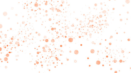 orange splatter spray seamless pattern, spatter on transparent png background