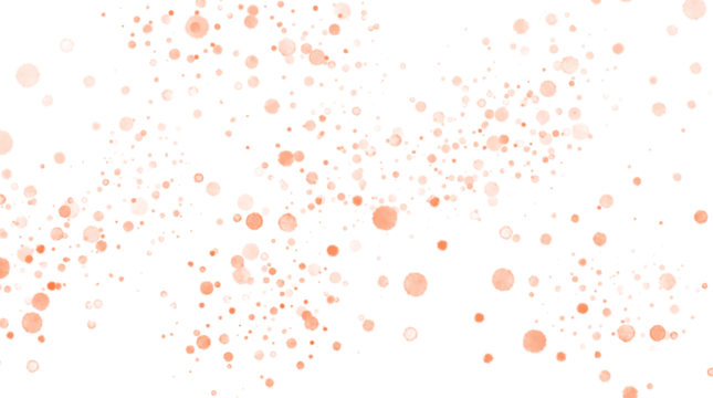 orange splatter spray seamless pattern, spatter on transparent png background - Powered by Adobe