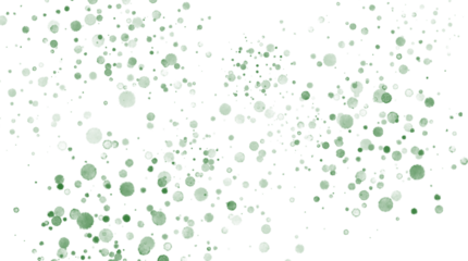 green splatter spray seamless pattern, spatter on transparent png background