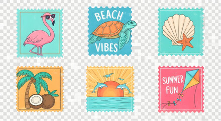 Stamps for summer vacation