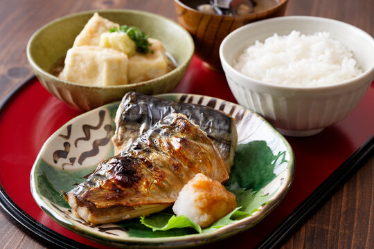 塩さば焼き