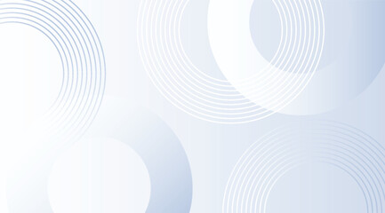 Abstract Circles, White and Gray, Geometric Shapes, Lines, Modern Design for Wallpapers and Backgrounds, Simple Presentations, 163 characters