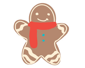 christmas gingerbread man