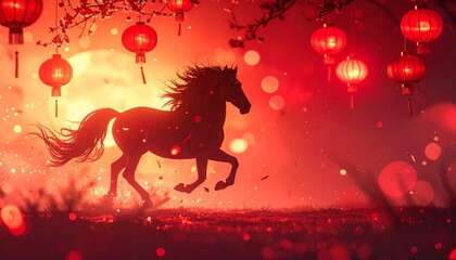 Happy Chinese New Year 2026 background
