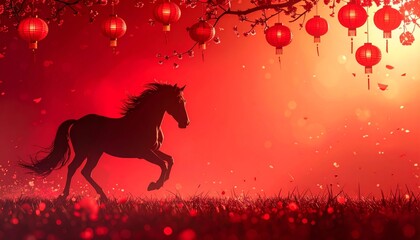 Happy Chinese New Year 2026 background
