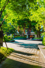 The view of Taichung City in Taiwan, 2025