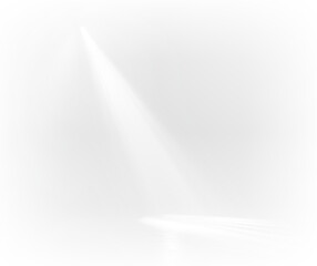 Glowing White Sunbeam PNG Bling Flare Transparent Design
